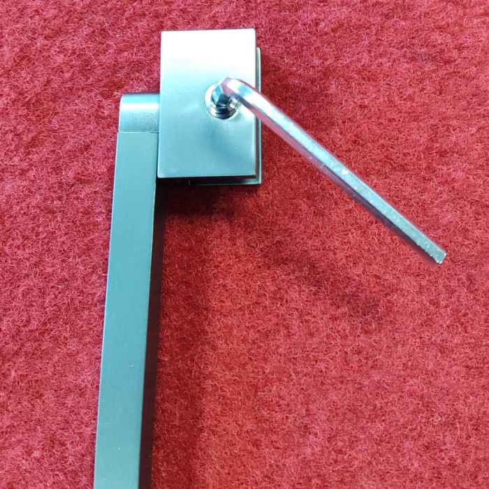 Шторки скляні на ванну Koer SR BS04-95x140-TR-07 прозоре скло 6мм, графіт (KR5404)