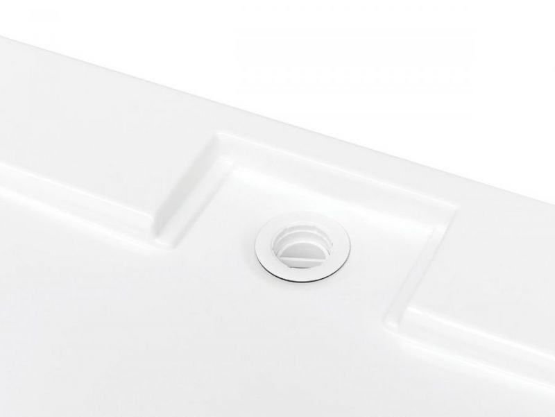 Піддон прямокутний AXIM 130x90х4.5 + сифон