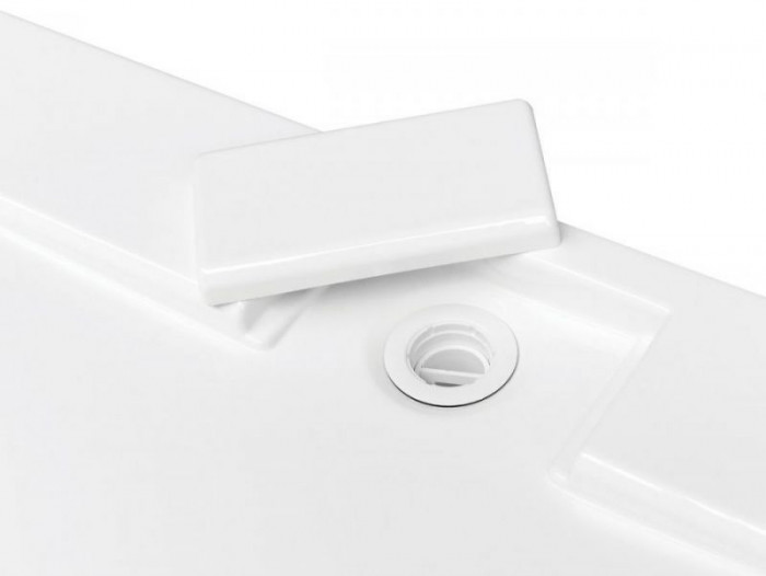 Піддон прямокутний AXIM 130x90х4.5 + сифон