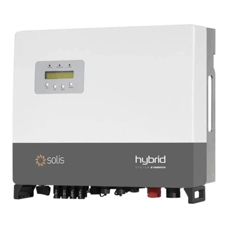 Инвертор гибридный Solis RHI-3P10K-HVES-5G (10 кВт, 3 фазы, 2 MPPT)