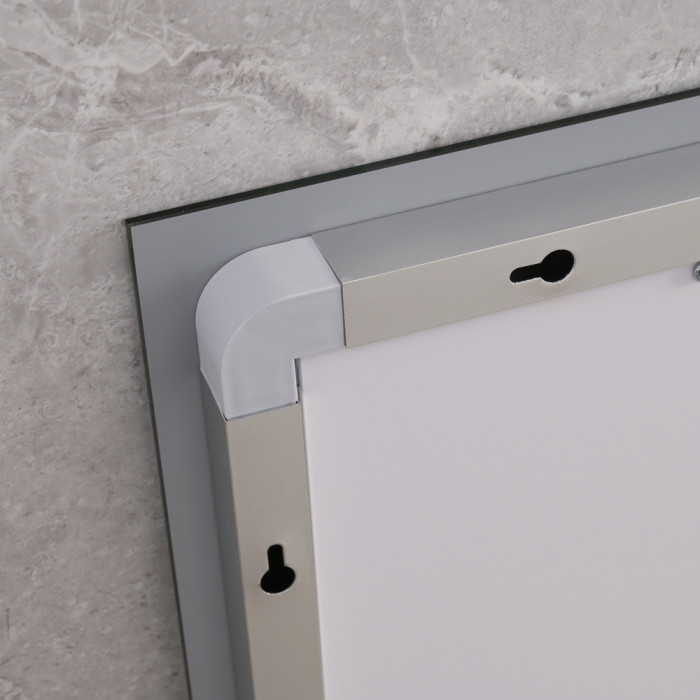 Дзеркало Mixxus HARD MR07-80x50 з Led Touch, Anti-fog, димером, регулятором яскравості (MI6658)