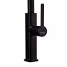 Змішувач для кухні з висувним виливом Mixxus Premium HAMMER 014 BLACK (MI6954)