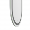Дзеркало MIXXUS PREMIUM ELLIPSE MV05-90x70-REVERSE з LED Touch, Anti-fog, димером (3-6,5kK) (MP6644)