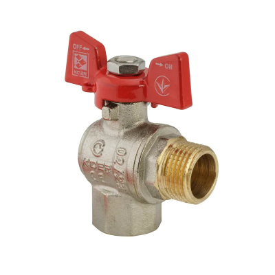 Кран кульовий Koer 1/2&quot; ГШМ кутовий (KR.208) (KR2805)