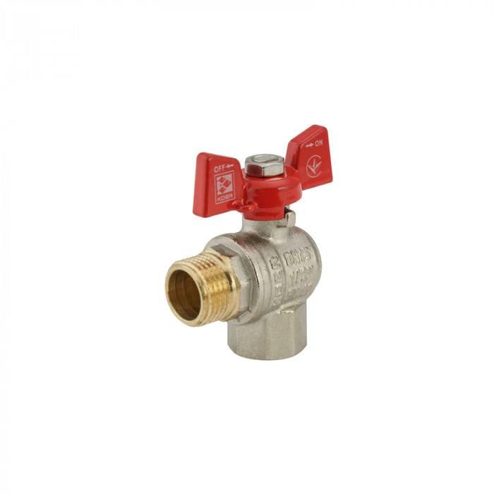 Кран кульовий Koer 1/2" ГШМ кутовий (KR.208) (KR2805)