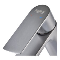 Змішувач для умивальника Haiba Alex 001 Graphite (HB3992)