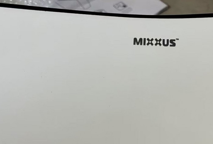 Раковина накладна Mixxus Premium WAVE-0105 EDGE BLACK 620х360х160mm (MP6556)