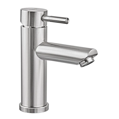 Змішувач для умивальника Armata SUS-001-A з коротким виливом з нерж. сталі  (CH6474)