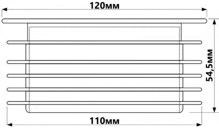 Заглушка гумова каналізаційна 110мм DC4-BL