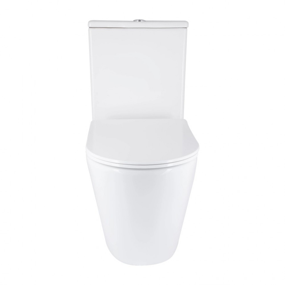 Унітаз-компакт Mixxus BEVEL-0404-T3 660х360х800mm, система змиву TORNADO 3.0 (MI6726)