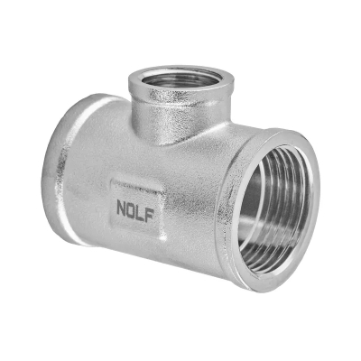 Трійник редукційний Nolf NFC.T100610F-N-1&quot;Fх1/2&quot;Fх1&quot;F нікельований (NF3095)