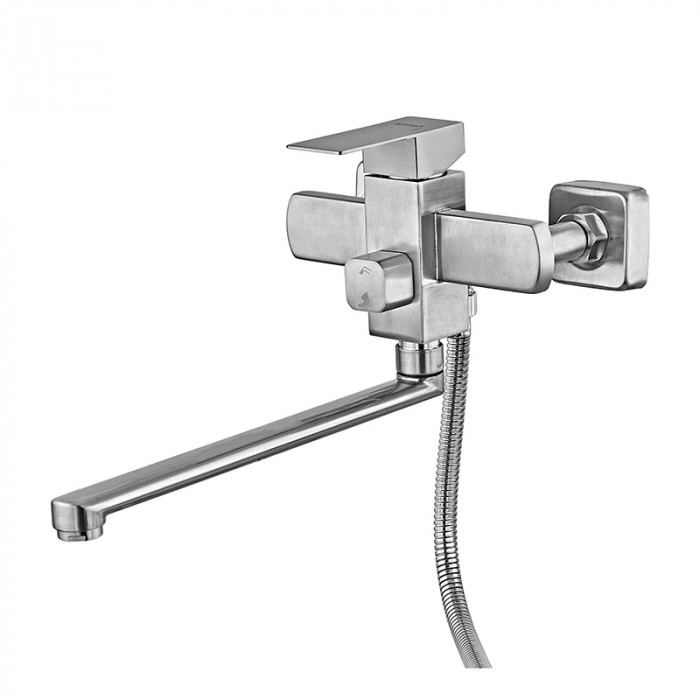 Змішувач для ванни Armata Kub -006 (Euro)  з нерж. сталі (CH6492)