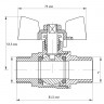 Кран кульовий Koer 1" ШШМ (KR.219) (KR0159)