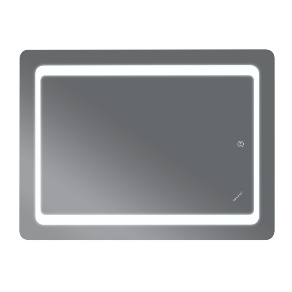 Дзеркало MIXXUS TWEE MR09-80x60-REVERSE з LED Touch, Anti-fog, димером, рег. яскравості (MI6660)