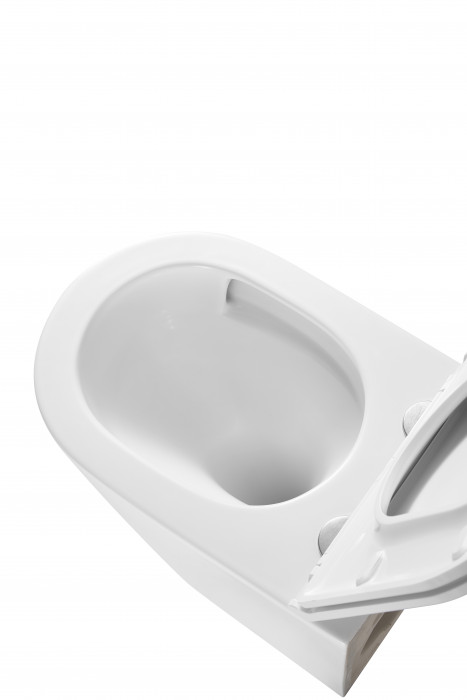 Унітаз підвісний Mixxus Premium Bevel-0301-T3 515x355x365mm, система змиву Tornado 3.0 (MP6472)