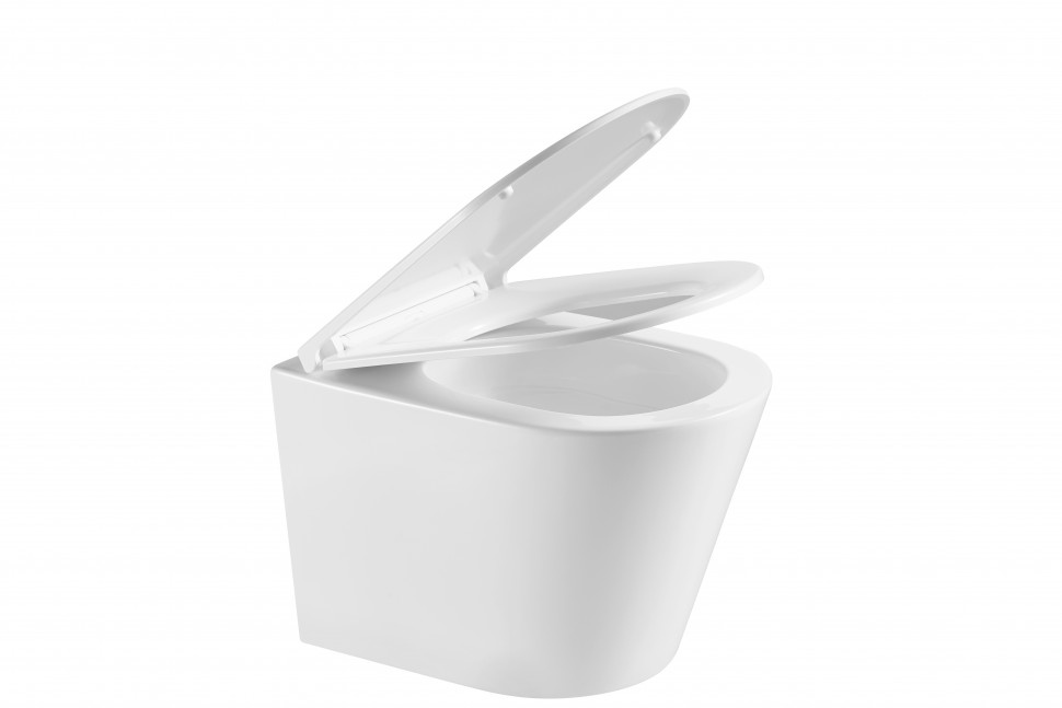 Унітаз підвісний Mixxus Premium Bevel-0301-T3 515x355x365mm, система змиву Tornado 3.0 (MP6472)
