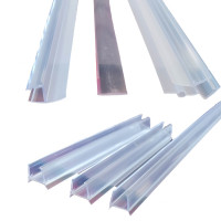 Двері у нішу розпашні KOER SR SD04-120x200-TR-07 прозоре скло EASY CLEAN 10мм графіт (KR5388)