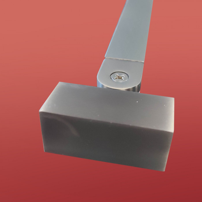 Двері в нішу Koer SR SD04-120x200-TR-07 прозоре скло Easy Clean 10мм, графіт (KR5388)