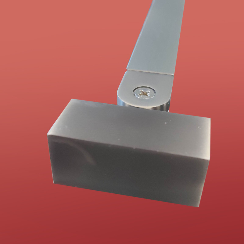 Двері в нішу Koer SR SD04-120x200-TR-07 прозоре скло Easy Clean 10мм, графіт (KR5388)