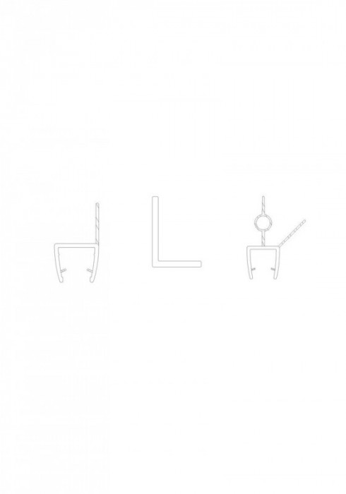 Двері в нішу Koer SR SD04-120x200-TR-07 прозоре скло Easy Clean 10мм, графіт (KR5388)