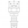 Євроконус Koer KR.1152 - 3/4”x16 (KR3182)