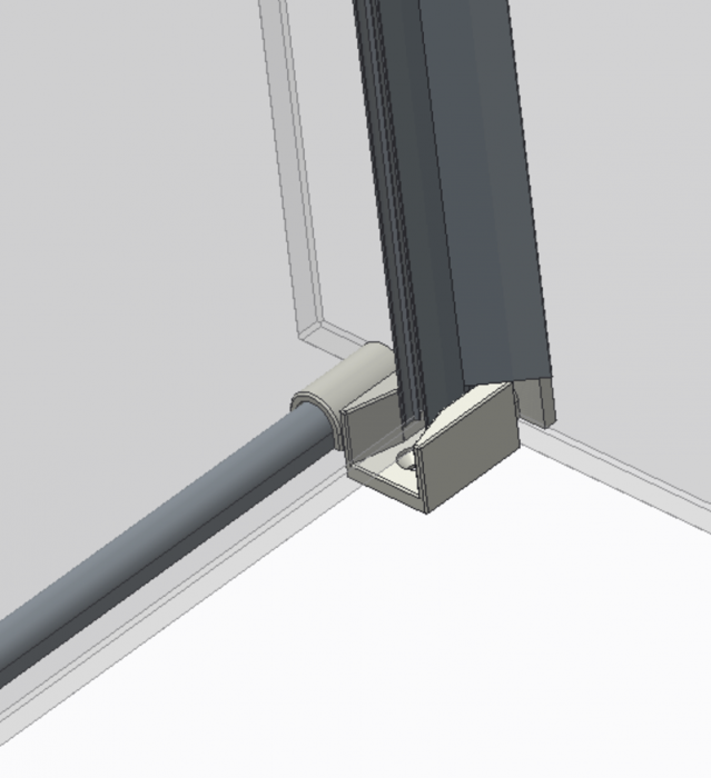 Бічна стінка до кабіни Koer SR SW01-90x200-TR-01 прозоре скло Easy Clean 8мм, хром (KR5381)