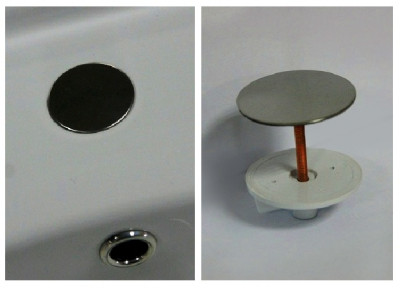 Заглушка для кухонної мийки (40 мм) TAPSTOP-SS40