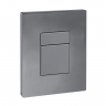 Панель змиву Koer KT-0607-07 157x198x10mm пластикова, кнопка квадратна (колір графіт) (KR5345)