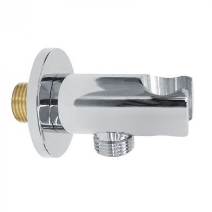 Шланговое під'єднання IMPRESE з настінним тримачем, форма R, HC03