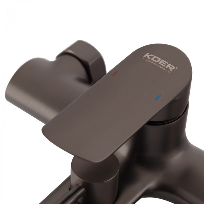 Змішувач для ванни з коротким виливом Koer KB-40028-07 (KR5308)