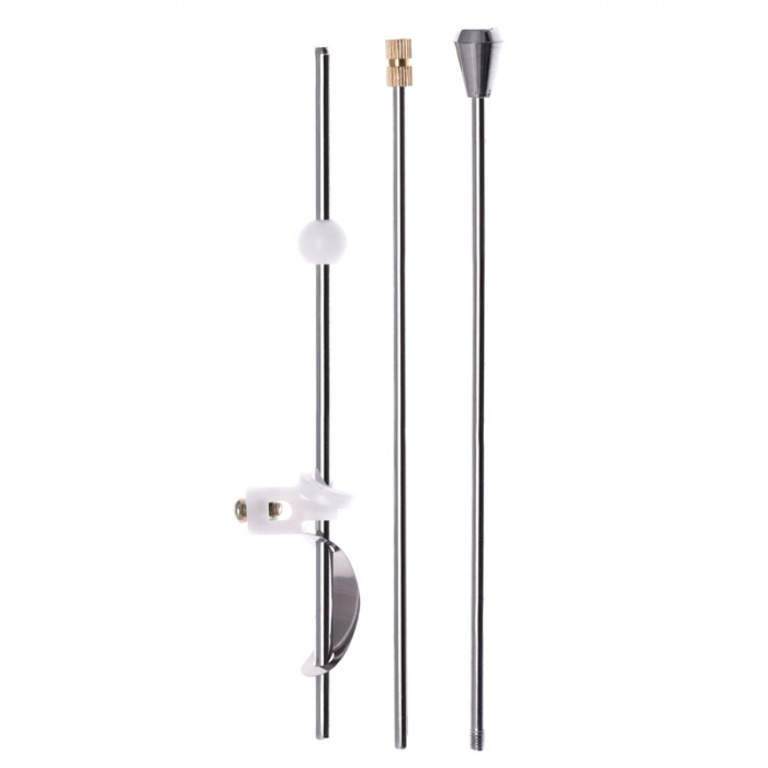 Важільний донний клапан для умивальника Mixxus POP-UP-02 з переливом (Колір хром) 1 1/4'' (MI1677)