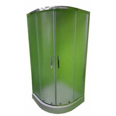 Душова кабіна Veronis KN-3-100 матове скло (з піддоном)  100х100х195