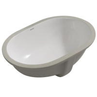 Раковина врізна під стільницю MIXXUS PREMIUM ELLIPSE-1701 570х385х205mm (перелив) (MP6566)