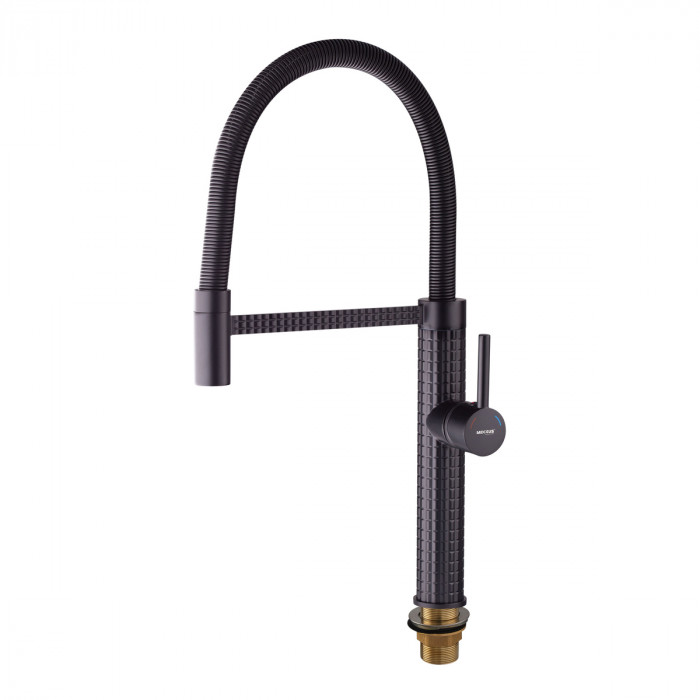 Змішувач для кухні Mixxus Premium Spark 017 BLACK (MI6969)