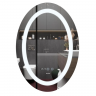 Дзеркало Mixxus PLAIN MV02-50x70 з Led Touch, Anti-fog, димером, регулятором яскравості, годинником (MI6010)