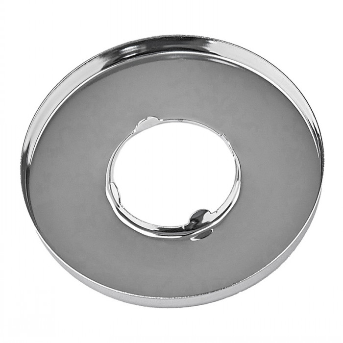 Чашка декоративна Zerix RST-01 Chrome (кругла) з нержавіючої сталі SUS304 (колір хром) (ZX5106)