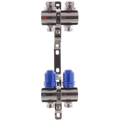 Колекторний блок з термостатичними клапанами Koer KR.1100-02 1&quot;x2 ways (KR2628)