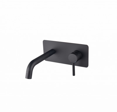 Змішувач до умивальника ILLUSION чорний матовий (прихованого монтажу)