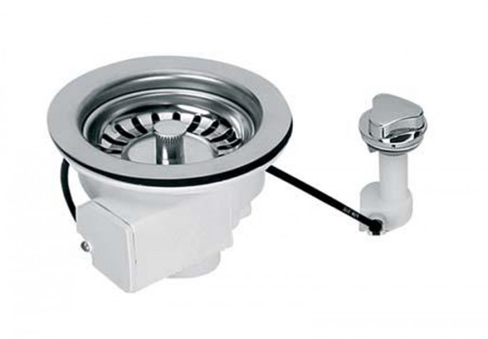 Злив для кухонної мийки автомат  PUS113-CP 11/2