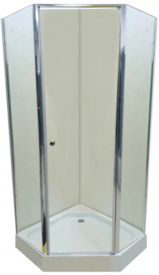 Душова кабіна Atlantis B-009-9 Матова З ПІДДОНОМ 90х90х204