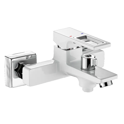 Змішувач для ванни Mixxus Premium DANTE 009 EURO White-Chrome (MI6795)