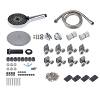 Комплект фурнітури MIXXUS STRONG SCP01-SET CHROME для душового боксу (MI8162)