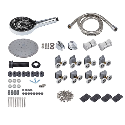 Комплект фурнітури для душового боксу Mixxus Strong SCP01-SET Chrome (MI8162)