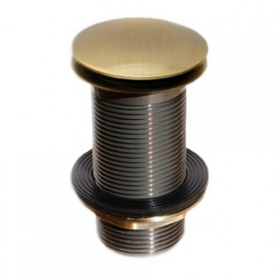 Корок &quot;клік-клак&quot; для умивальника без перелива 5/4 &quot;Коричневий&quot; CWU60-АB