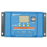 Контролер заряду Victron Energy BlueSolar PWM-LCD&USB 12/24V-5A (5А, 12/24 В)