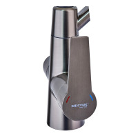 Кухонний змішувач на дві води Mixxus FUL-021 Graphite Refl.Black (нерж. сталь) (MI6115)