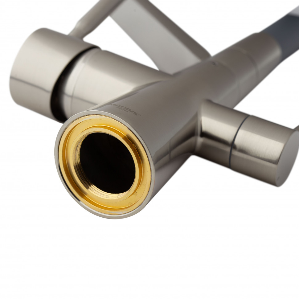 Змішувач для кухні Mixxus Premium Magnet 021 SS COLOR REFL.GREY (MI6976)
