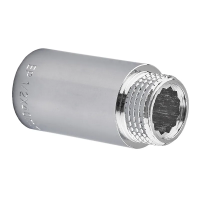 Подовжувач Europroduct EP.E040.Chr - 1/2"MF-40мм хром (EP6126)