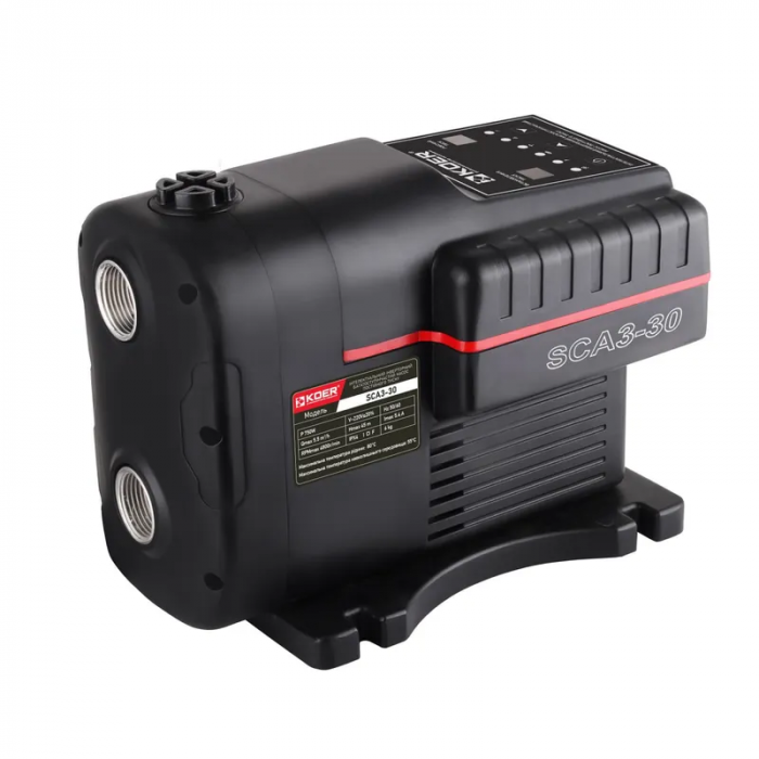 Насосна станція інтелектуальна енергозберігаюча KOER SCA3-30, Н=45М,Q=5.4кбМ,P=750 Вт,1"x1" (KP3311)