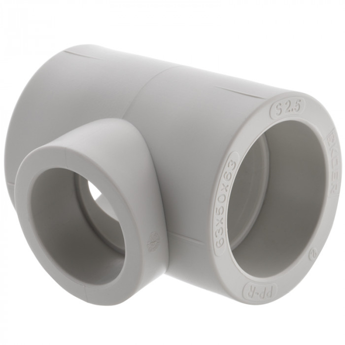 Трійник редукційний 63x50x63 PPR KOER K0055.PRO (KP0064)